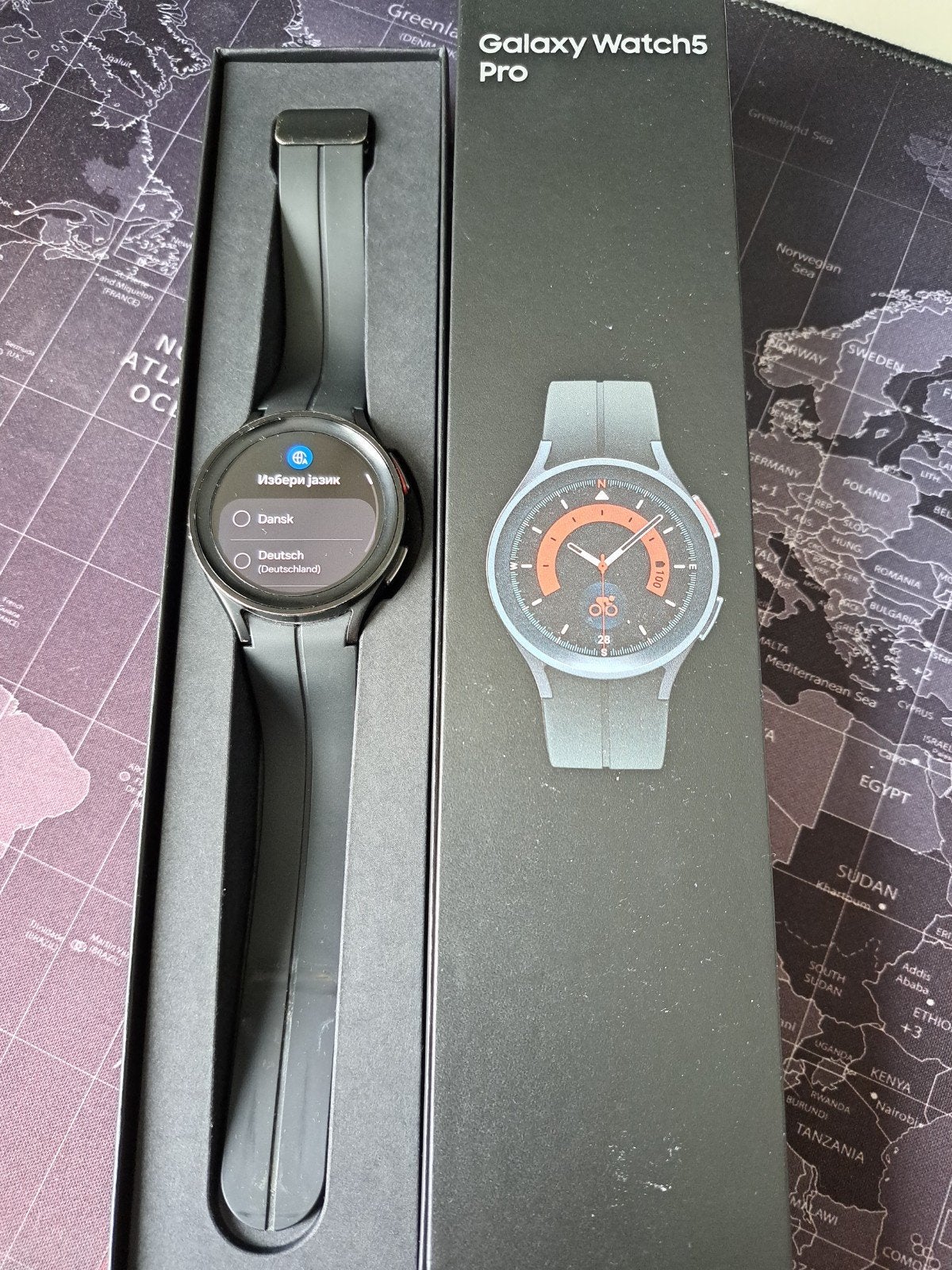 Samsung Galaxy Watch pro 5 gebruikt, Ophalen, Gebruikt, Zwart, Android