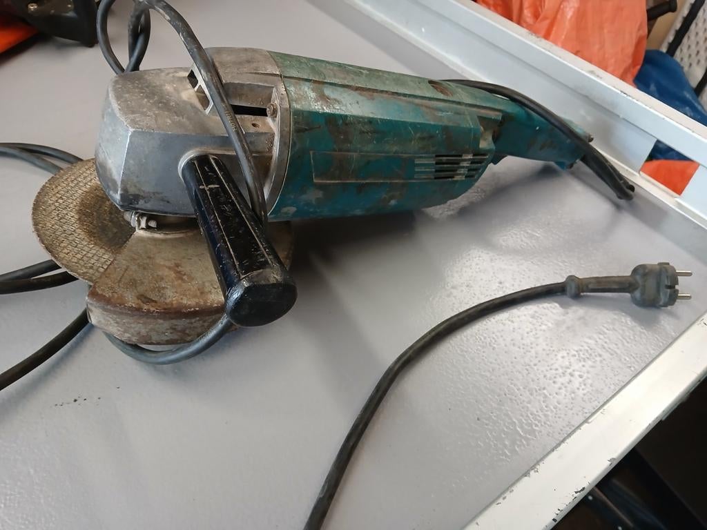 Grote slijptol 18cm schijf, Ophalen, Gebruikt, 1000 watt of meer, Haakse handslijpmachine