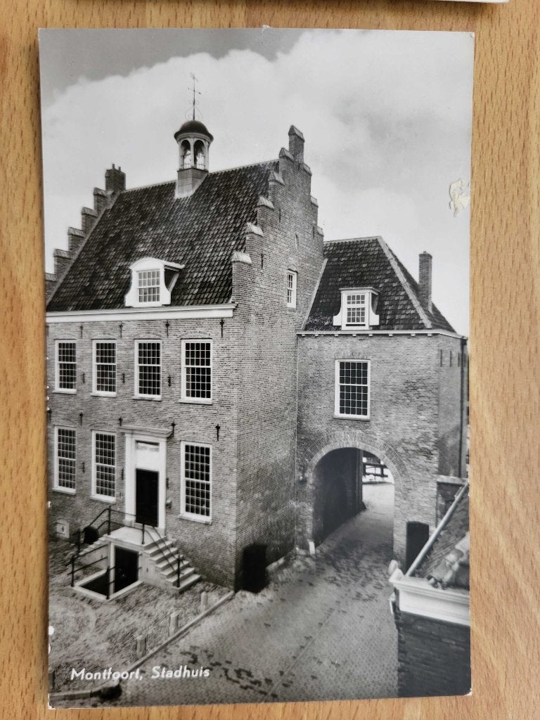 ansicht MONTFOORT stadhuis, Verzamelen, Ophalen, Voor 1920, Utrecht