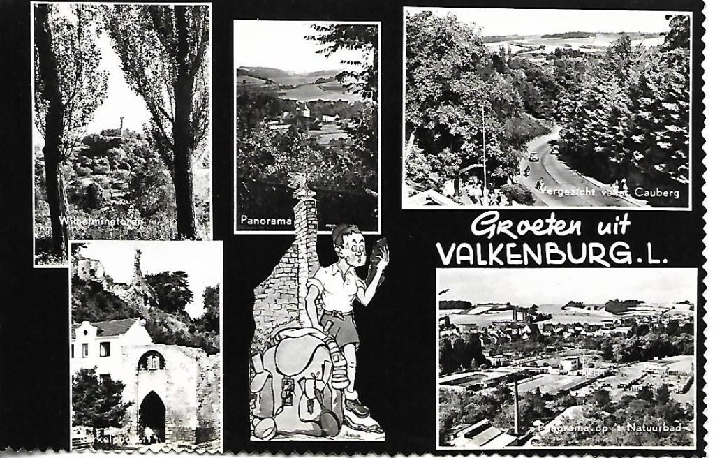 Valkenburg- -6-luik., Verzenden, 1960 tot 1980, Ongelopen, Limburg