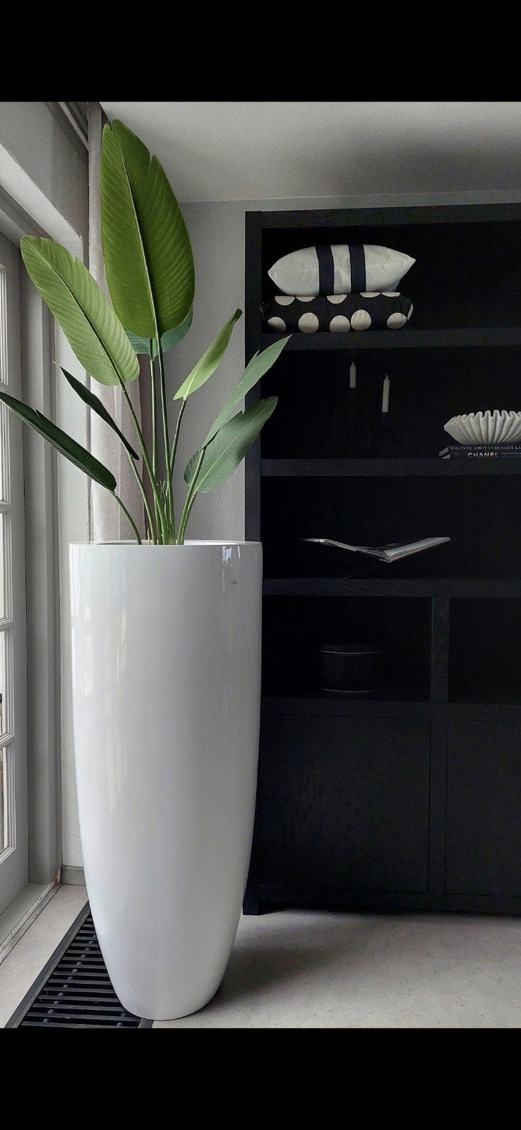 Bob Bijzondere binnenhuisaccesoires bloempot, Ophalen, Overige materialen, Wit, 120 cm