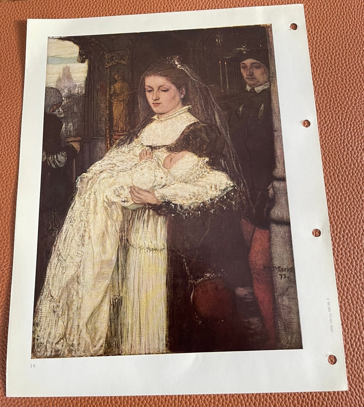 Matthijs Maris Doopgang te Lausanne, Ophalen of Verzenden
