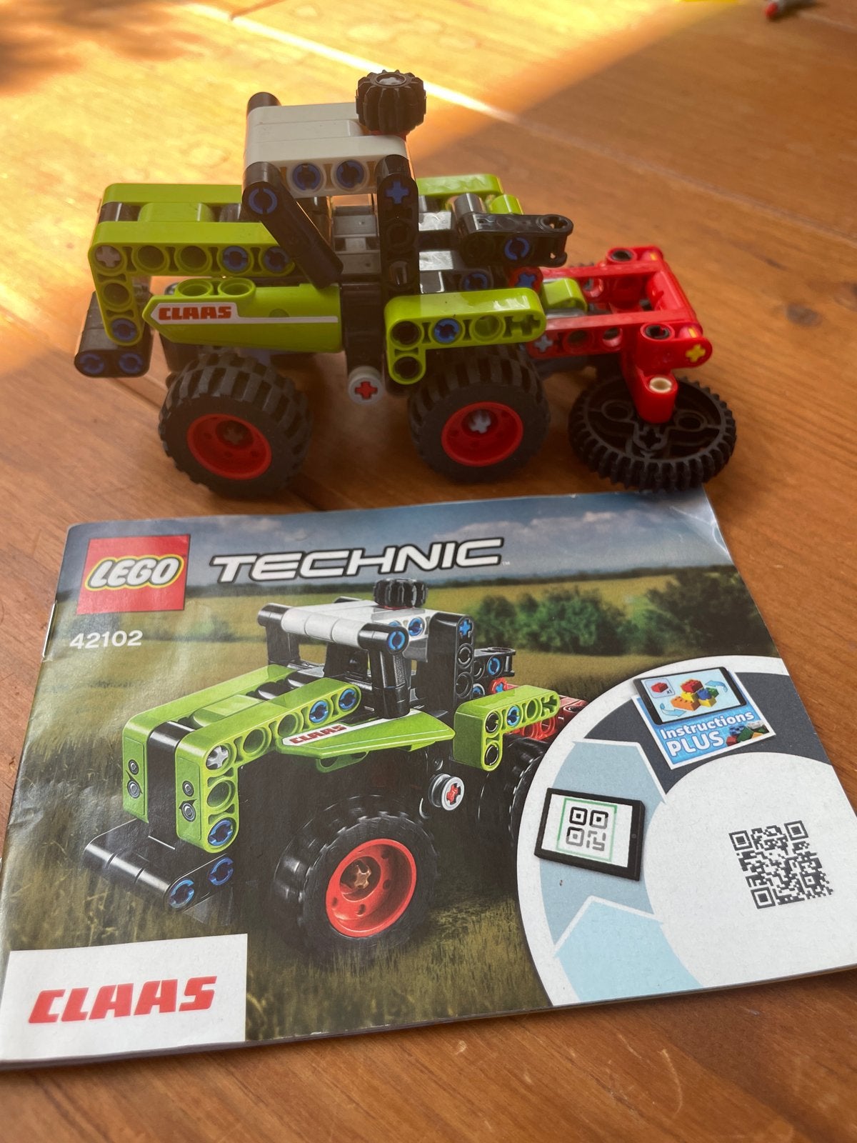 LEGO Technic 42102 Claas Xerion Tractor, Lego, Ophalen of Verzenden, Zo goed als nieuw, Technic