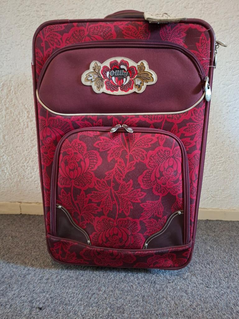 Oilily reiskoffer, Sieraden, Tassen en Uiterlijk, Overige materialen, Wieltjes, Gebruikt, Ophalen of Verzenden