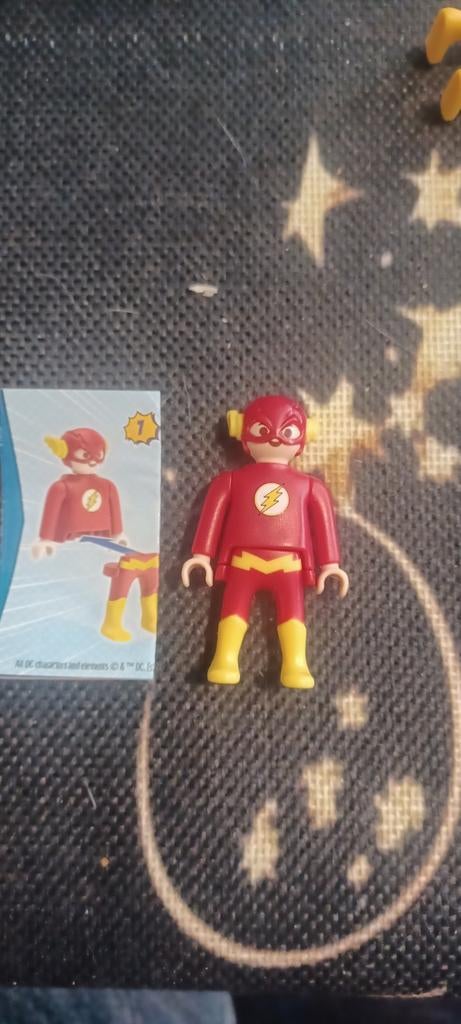 Playmobil The Flash poppetje - DC Comics, Ophalen of Verzenden, Gebruikt