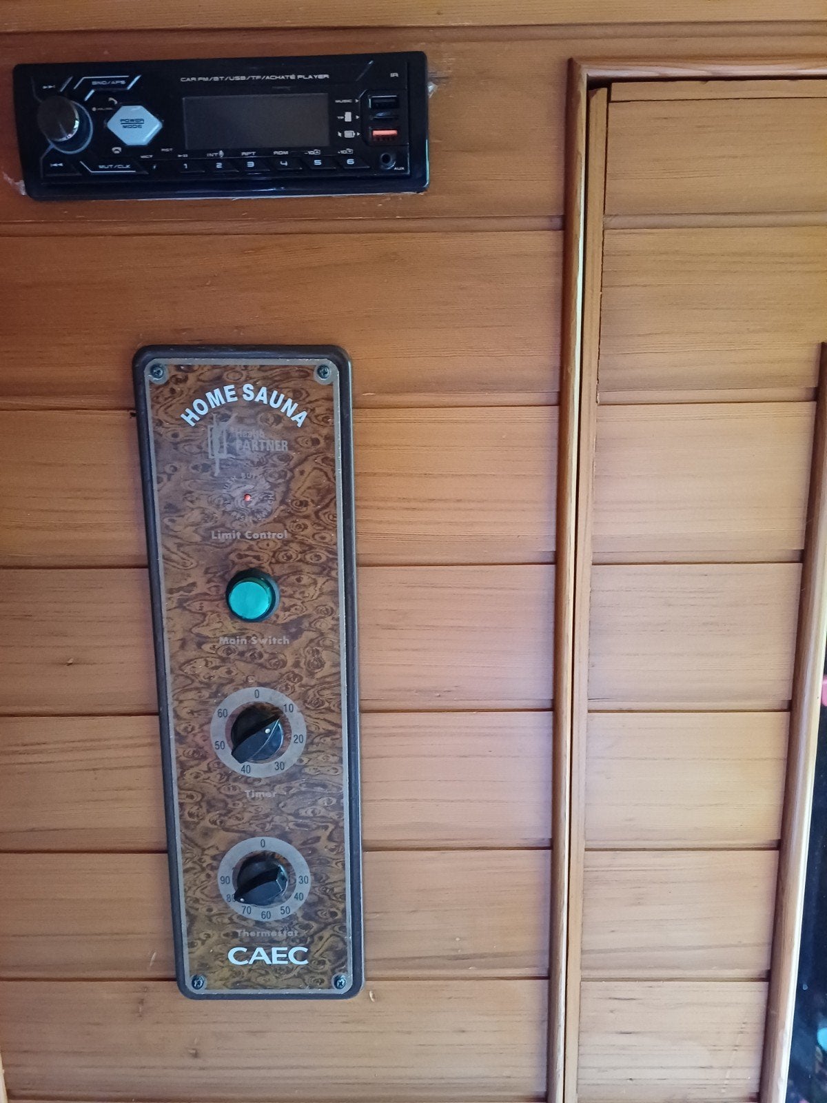 2 persoons infrarood sauna, Ophalen, Gebruikt, Infrarood, Complete sauna