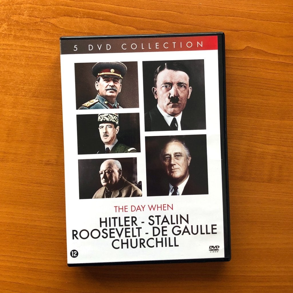 The Day When Hitler, Stalin, Roosevelt, De Gaulle, Churchill, Cd's en Dvd's, Alle leeftijden, Ophalen of Verzenden, Zo goed als nieuw