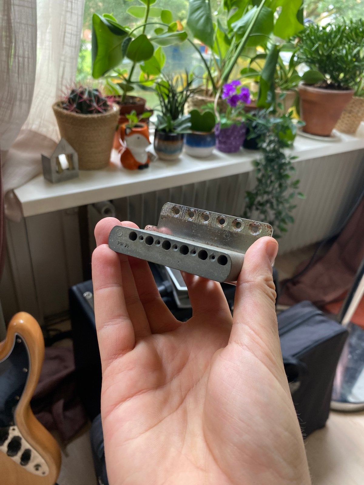 Strat PW-29 Fat Sustain Block, Muziek en Instrumenten, Ophalen of Verzenden, Gebruikt, Elektrische gitaar