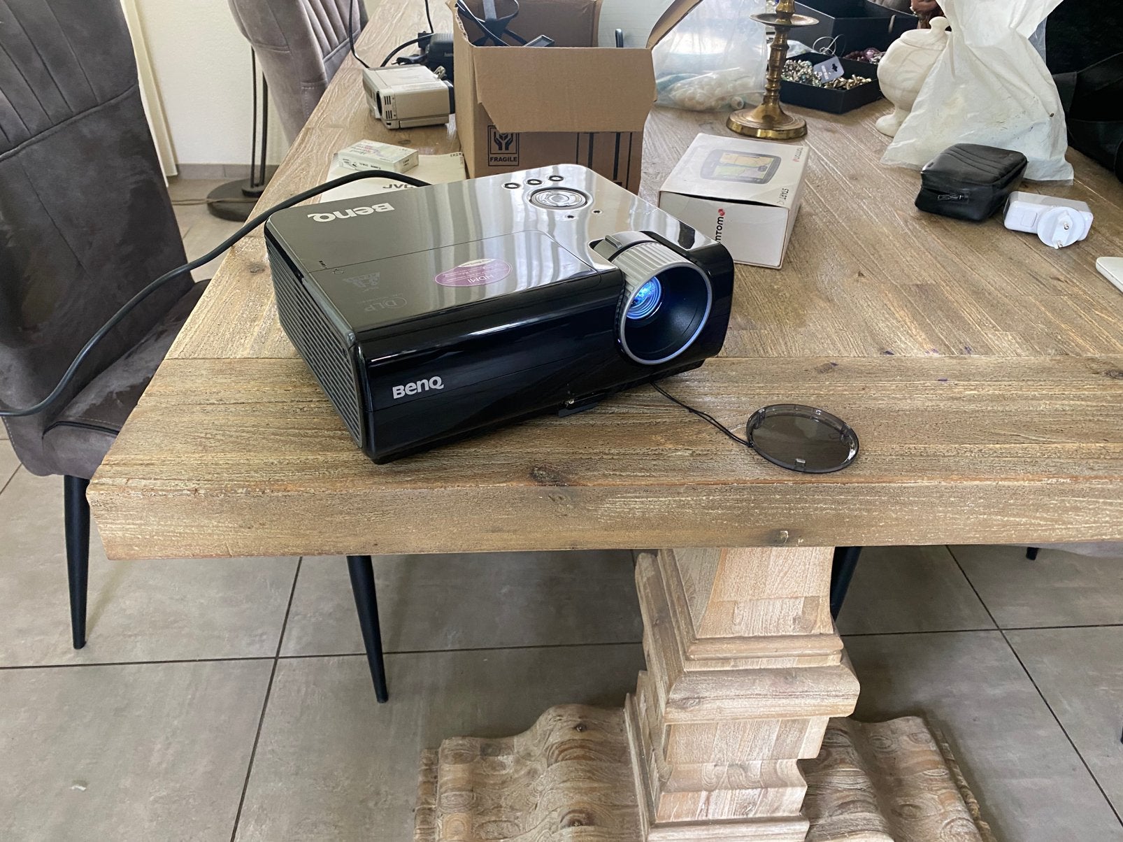 BenQ MS510 top digital beamer met Hdmi, Ophalen of Verzenden, Zo goed als nieuw, DLP, Full HD (1080)