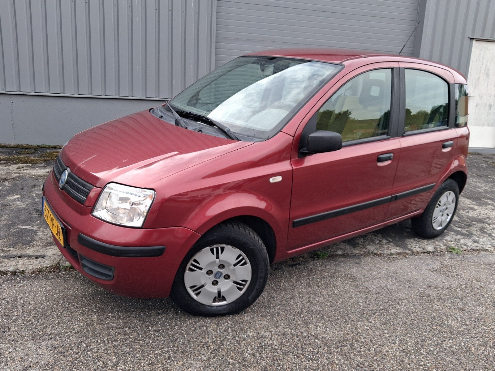 Fiat Panda 1.2 2004 Rood (( nw apk )), Voorwielaandrijving, Origineel Nederlands, Bedrijf, Handgeschakeld