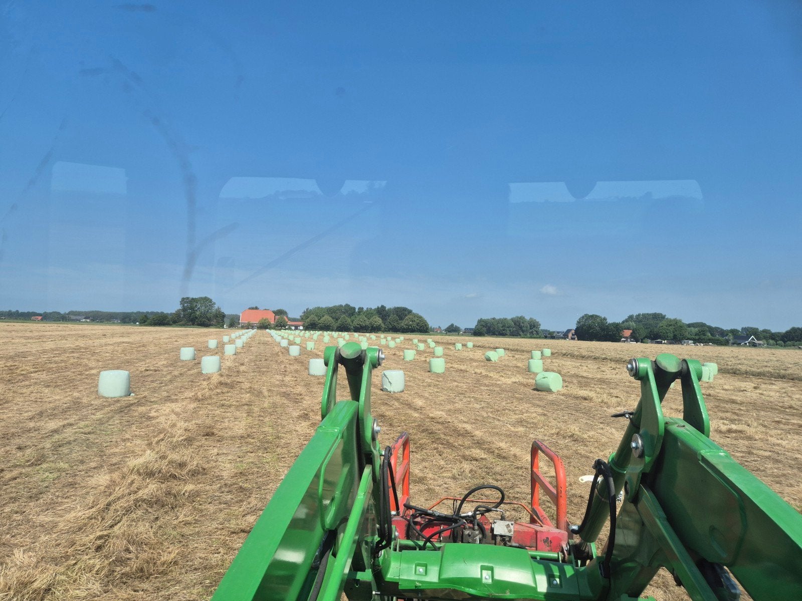 midibalen graszaadhooi te koop., Ophalen