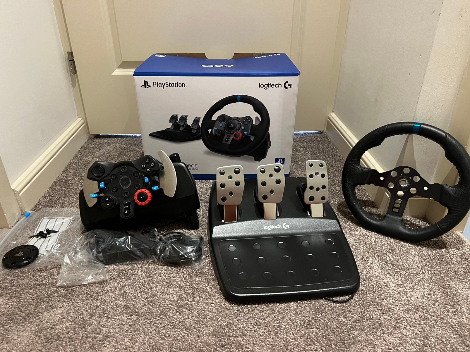 Budget Logitech G29 Set!, Ophalen, Gebruikt, Stuur of Pedalen, PlayStation 3