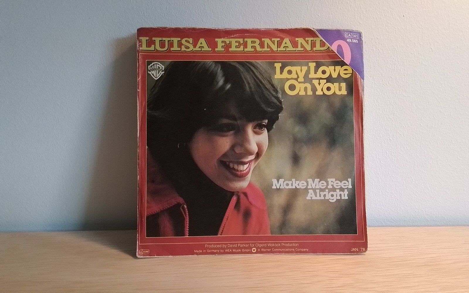 Luisa Fernández  - lay love on you, Ophalen of Verzenden, Gebruikt, Pop