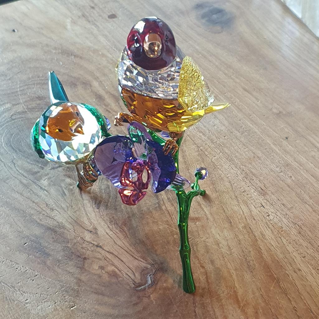 Swarovski gouldamadine, Ophalen, Zo goed als nieuw, Figuurtje