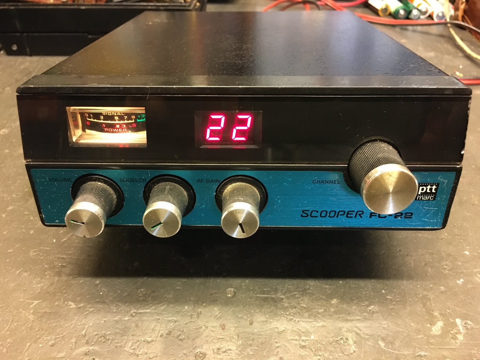 27 mc scooper fc22  22 ch pr incl vzk, Ophalen of Verzenden, Zender en Ontvanger
