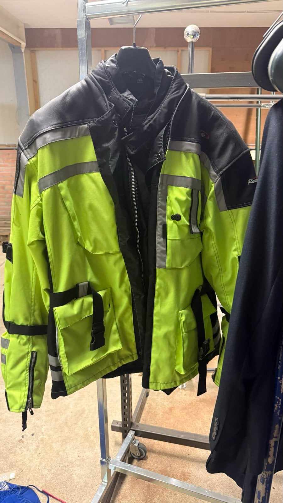 Restyle CE-Instructor Fluo Type IV Motorjas - Hoge Zichtbaar, Ophalen, Tweedehands, Heren, Jas | textiel