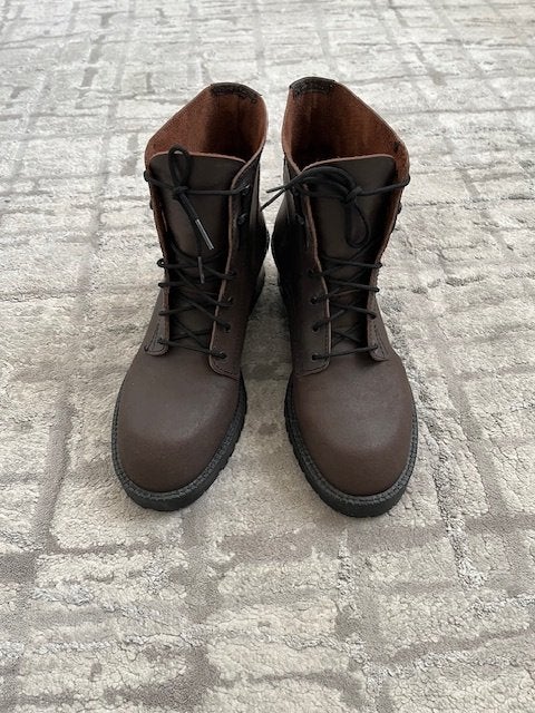 Bama nieuwe leren boots maat 40(7), Bruin, Verzenden, Lage of Enkellaarzen, Nieuw