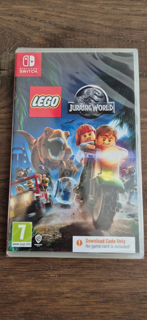 LEGO Jurassic World Nintendo Switch (Download Code Only), Spelcomputers en Games, Games | Nintendo Switch, Zo goed als nieuw, Avontuur en Actie