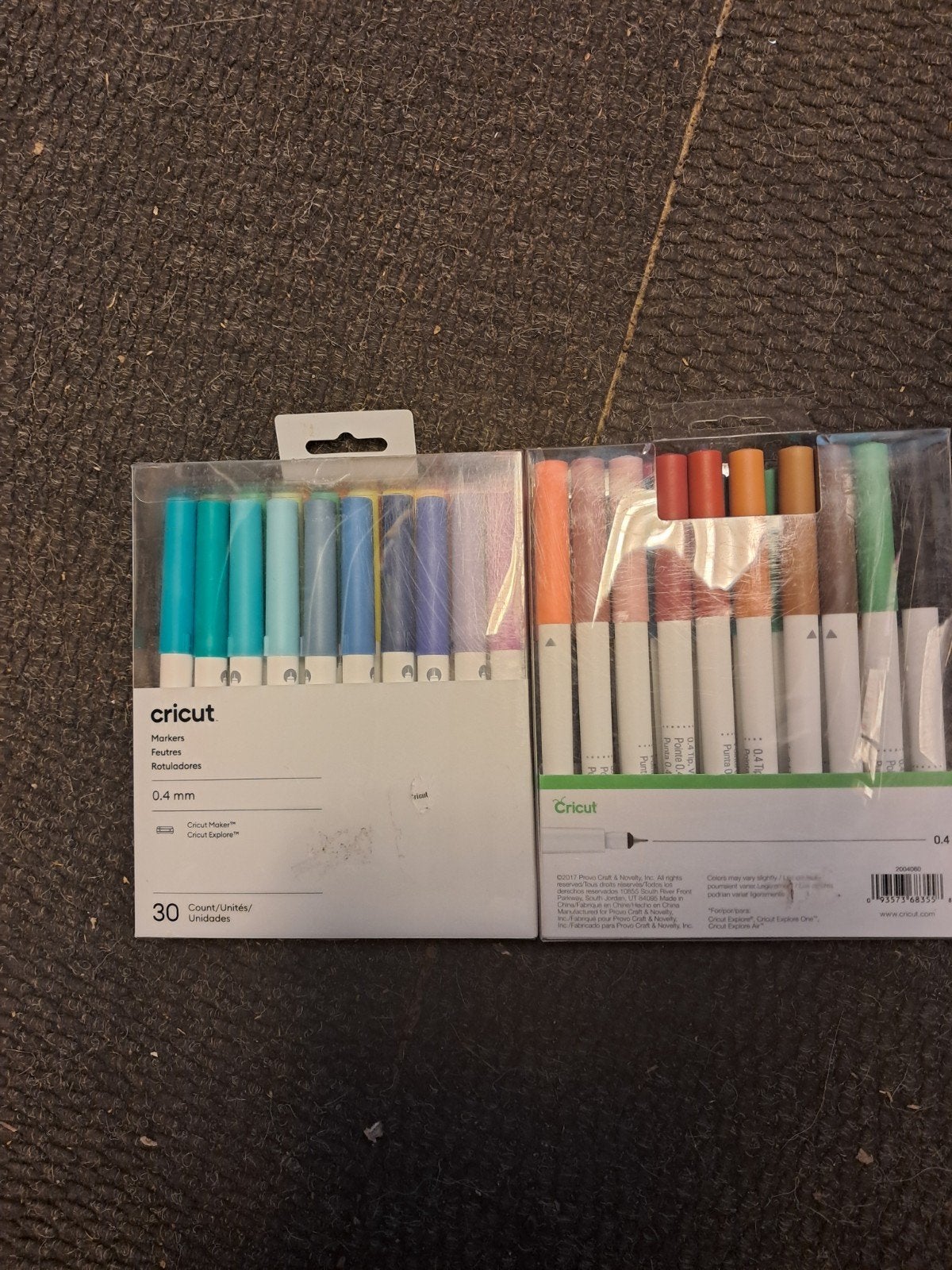 Cricut Markers 0.4 mm - 2 Setsvan 30 Stuks, Cricut, Nieuw, Meerkleurig, Ophalen of Verzenden