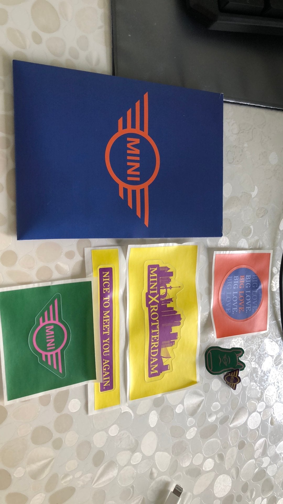 Mini stickets, Ophalen, Zo goed als nieuw