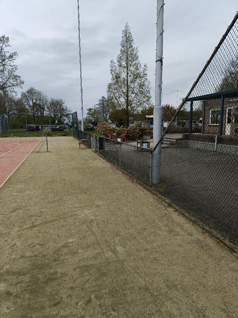 heras hekwerk 60 mtr, Tuin en Terras, Tuinhekken en Hekwerk, Ophalen, Met poort, Gebruikt, Gaashekwerk