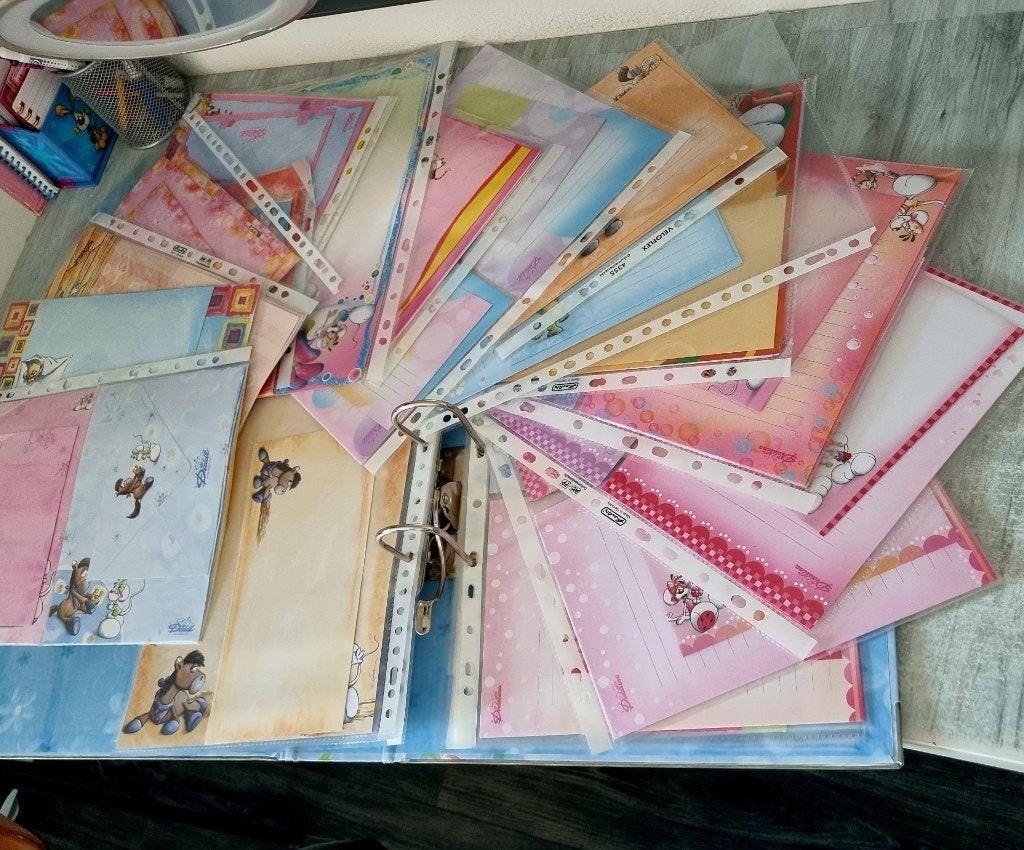Diddl Briefpapier met Envelop, Verzamelen, Diddl, Ophalen of Verzenden, Diddl, Zo goed als nieuw, Papier, Kaart of Schrift