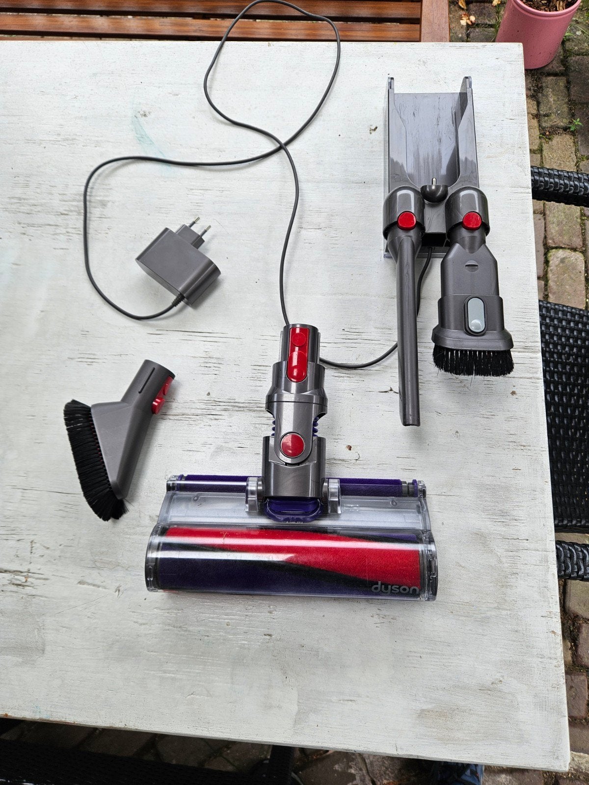 Dyson accessoires voor de steelstofzuiger, Ophalen, Geschikt voor harde vloeren, Zo goed als nieuw, Dyson