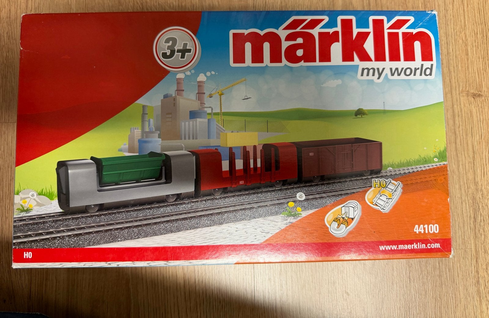 Märklin my world Goederenwagens Set 44100, Wisselstroom, Wagon, Ophalen of Verzenden, Zo goed als nieuw