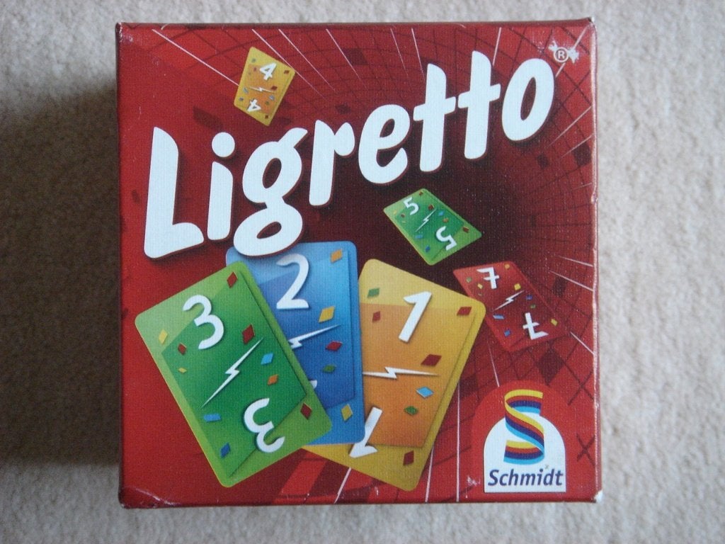LEUK: Ligretto Kaartspel - ROOD, Een of twee spelers, Ophalen of Verzenden, Zo goed als nieuw, Schmidt