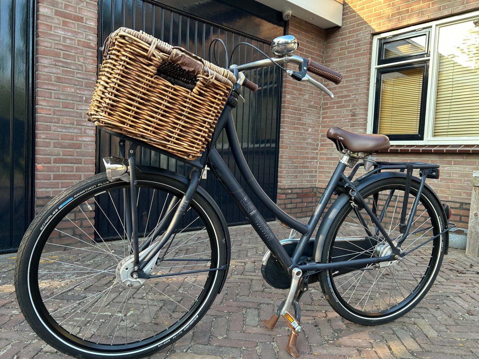 Fiets Cortina U4, Fietsen en Brommers, Versnellingen, 56 cm of meer, Zo goed als nieuw, Trommelrem