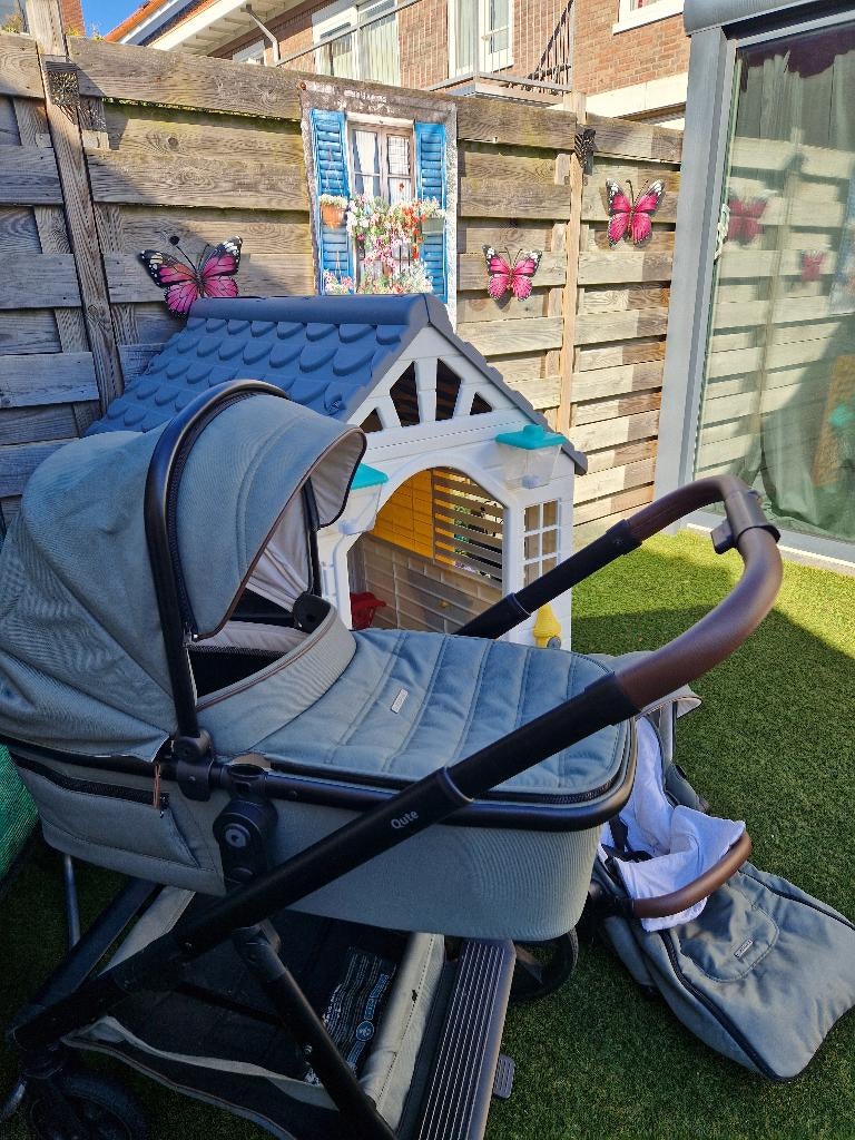 Kinderwagen, Kinderen en Baby's, Kinderwagens en Combinaties, Zo goed als nieuw, Combiwagen, Verstelbare duwstang, Ophalen