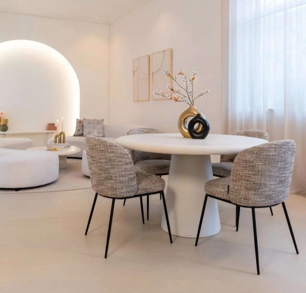 Richmond Interiors Eettafel Bloomstone Rond *SALE*, Ophalen, Richmond Interiors, Overige materialen, Rond