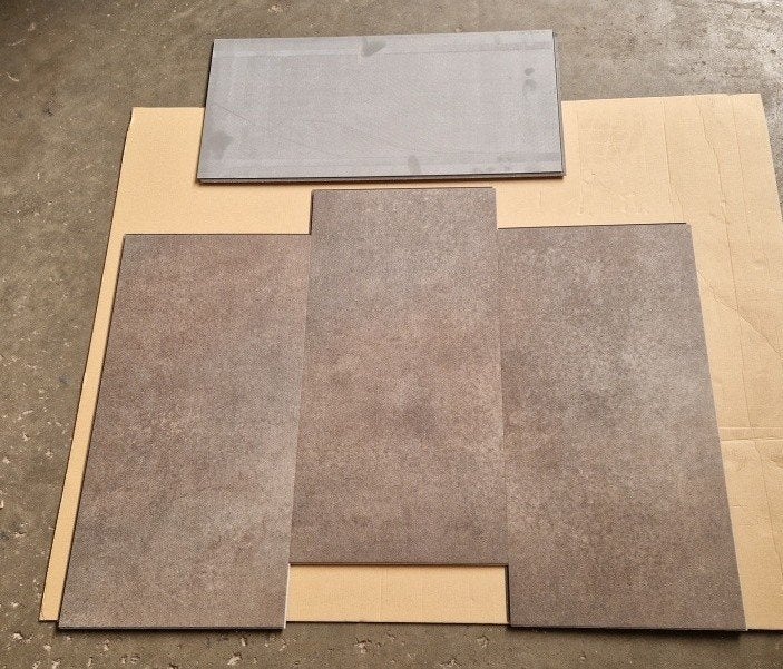 Restpartij 49 m2 Klik PVC Quick-Step Oxidized Rock AVST40235, Ophalen, Breestraat 2B 8710 Wielsbeke Belgium, Www.unilin.com, Nieuw