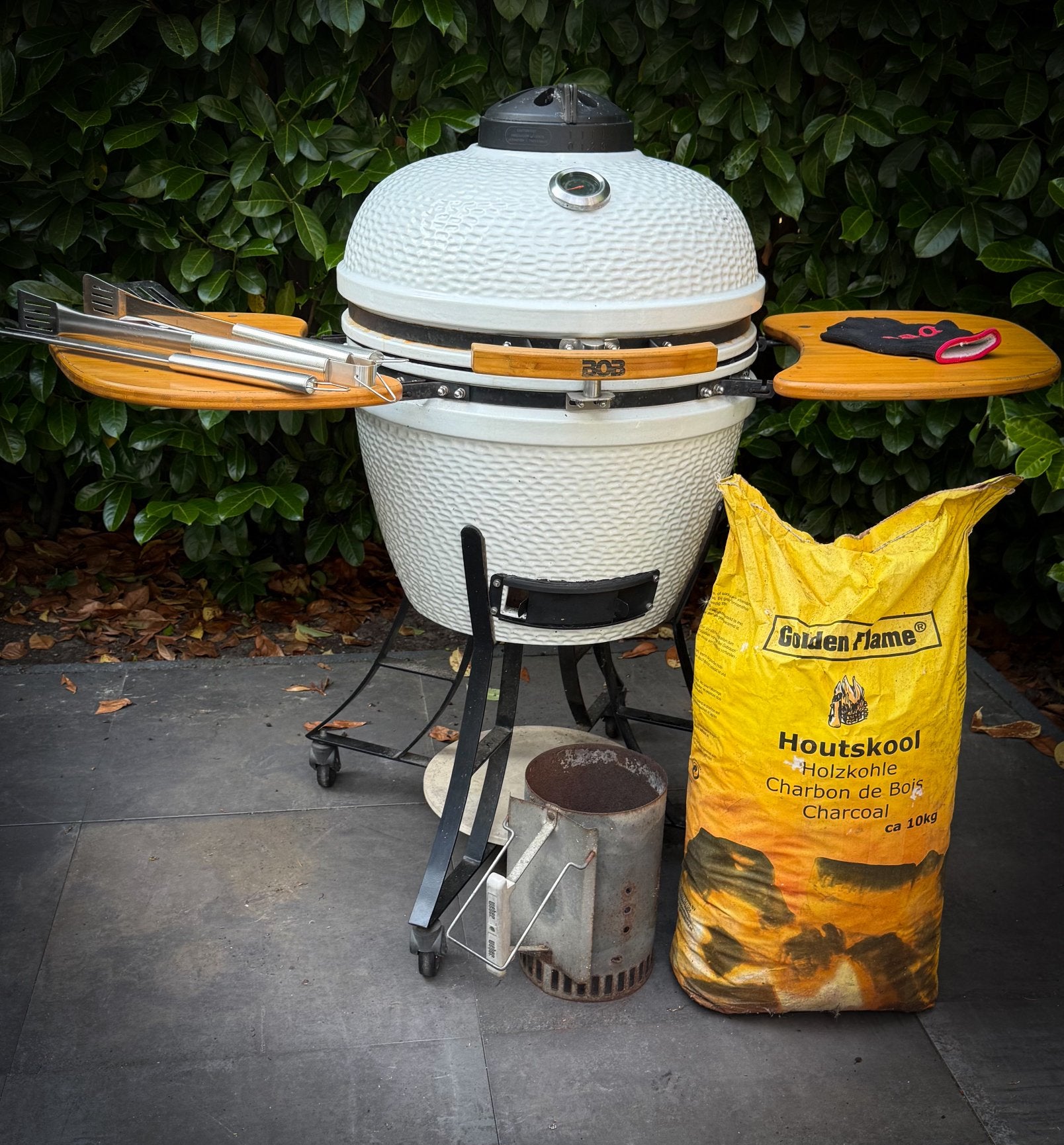 Kamado XXL bbq compleet, Ophalen, Gebruikt