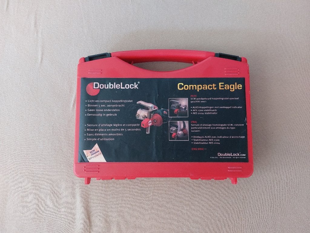 slot voor aanhanger compact eagle doublelock, Ophalen, Zo goed als nieuw