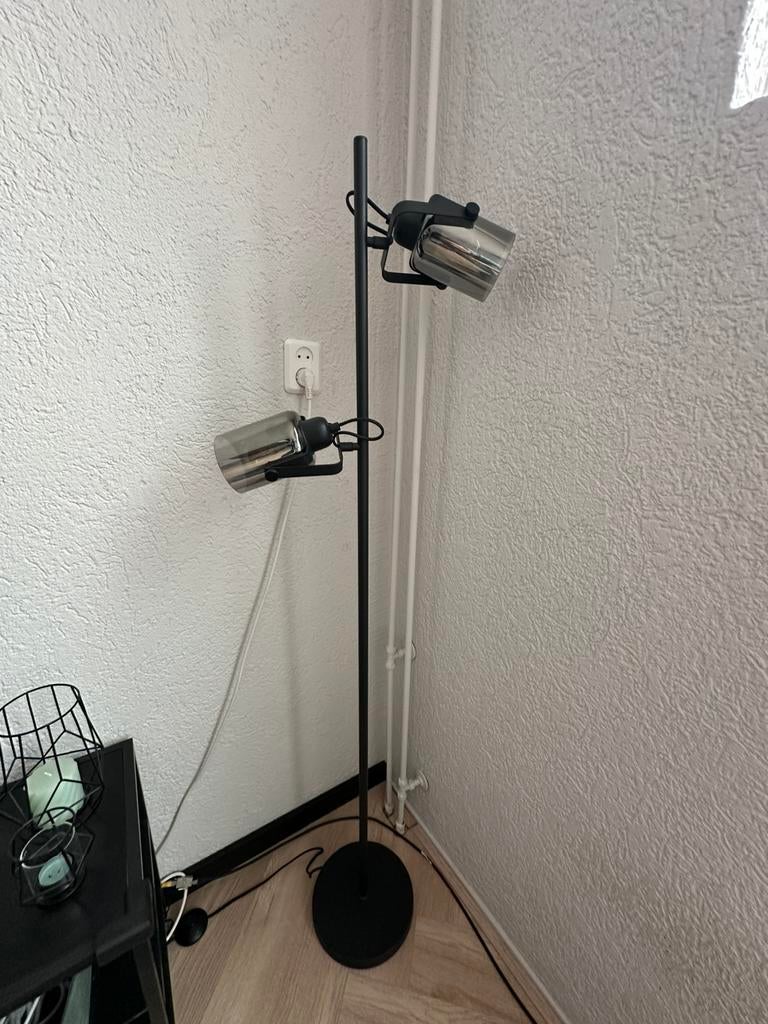 Sta lamp - vloerlamp zwart, Ophalen, Zo goed als nieuw, 150 tot 200 cm