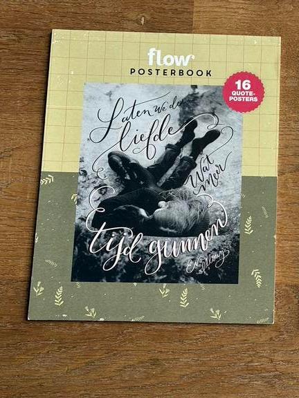 Flow posterboek compleet, Ophalen of Verzenden