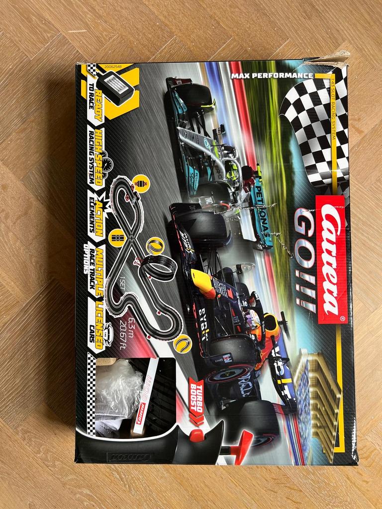 Carrera GO Racebaan Max Verstappen met afstandsbediening, Kinderen en Baby's, Speelgoed | Racebanen, Carrera, Ophalen of Verzenden