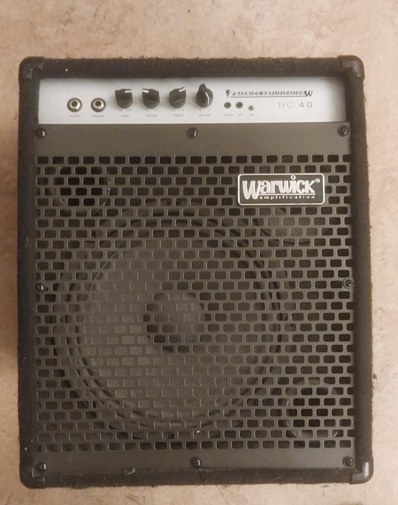 Basversterker Warwick BC 40W, Ophalen, Gebruikt, Basgitaar, Minder dan 50 watt
