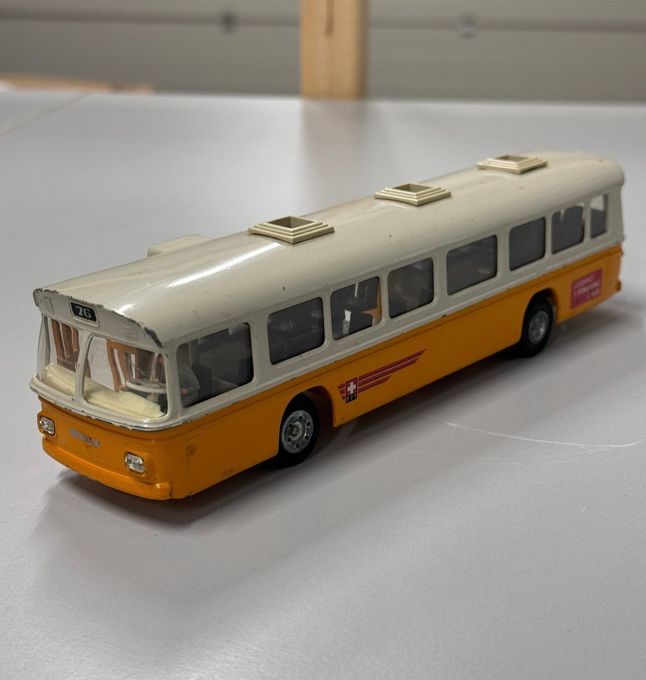 1960 Tekno Denmark Holland 851 Scania CR-76 City Bus 1:43, Overige merken, B, Ophalen of Verzenden, Zo goed als nieuw