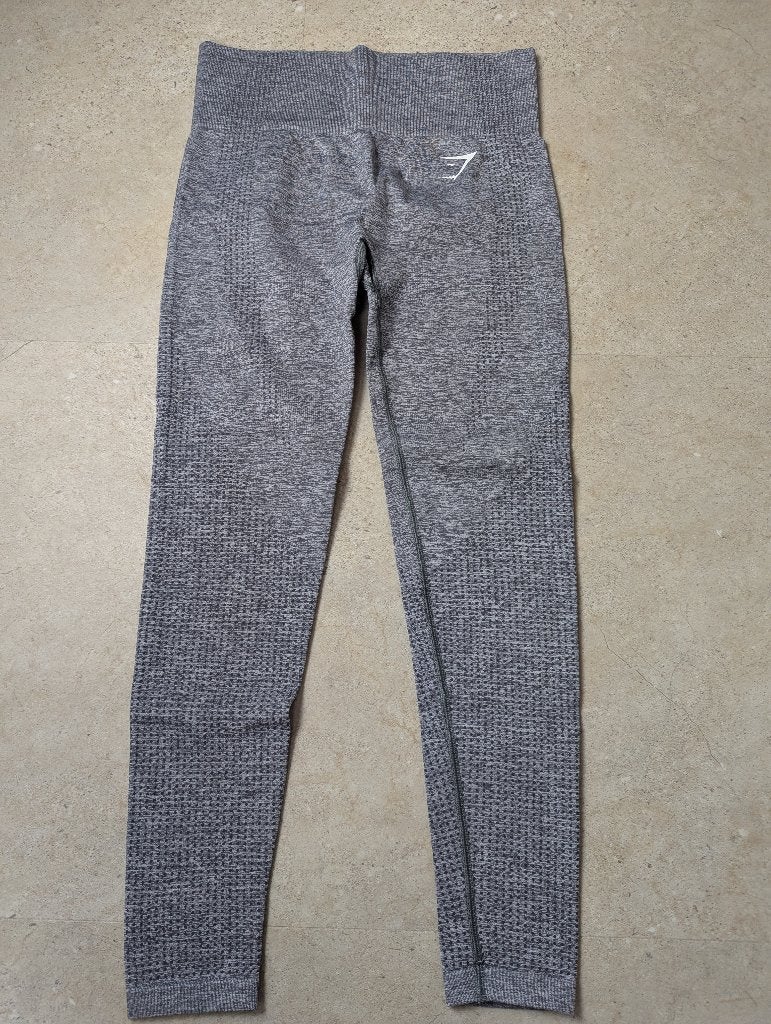 Gymshark Legging Maat S - Grijs, Verzenden, Maat 36 (S), Grijs, Gymshark