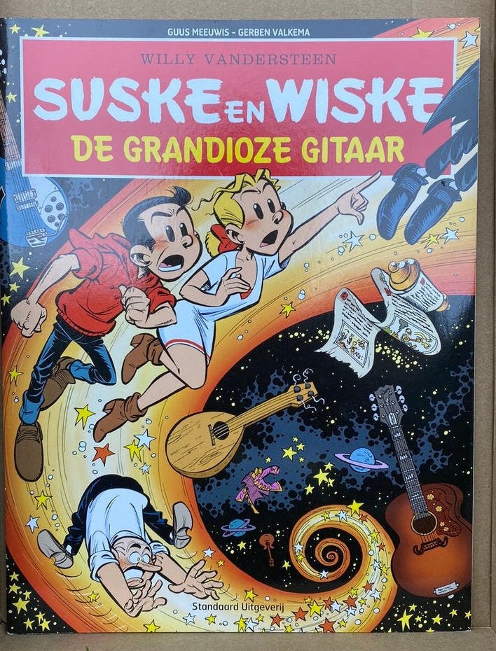Suske en wiske de grandioze gitaar, Eén stripboek, Ophalen of Verzenden, Zo goed als nieuw