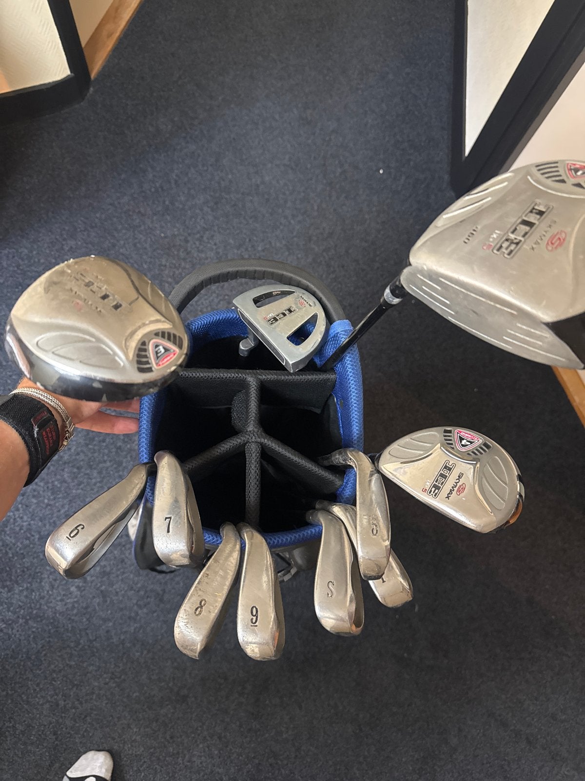 Skymax IX-ICE5 Golfset Graphite Regular Heren (Gebruikt), Sport en Fitness, Golf, Ophalen of Verzenden, Gebruikt, Set, Overige merken