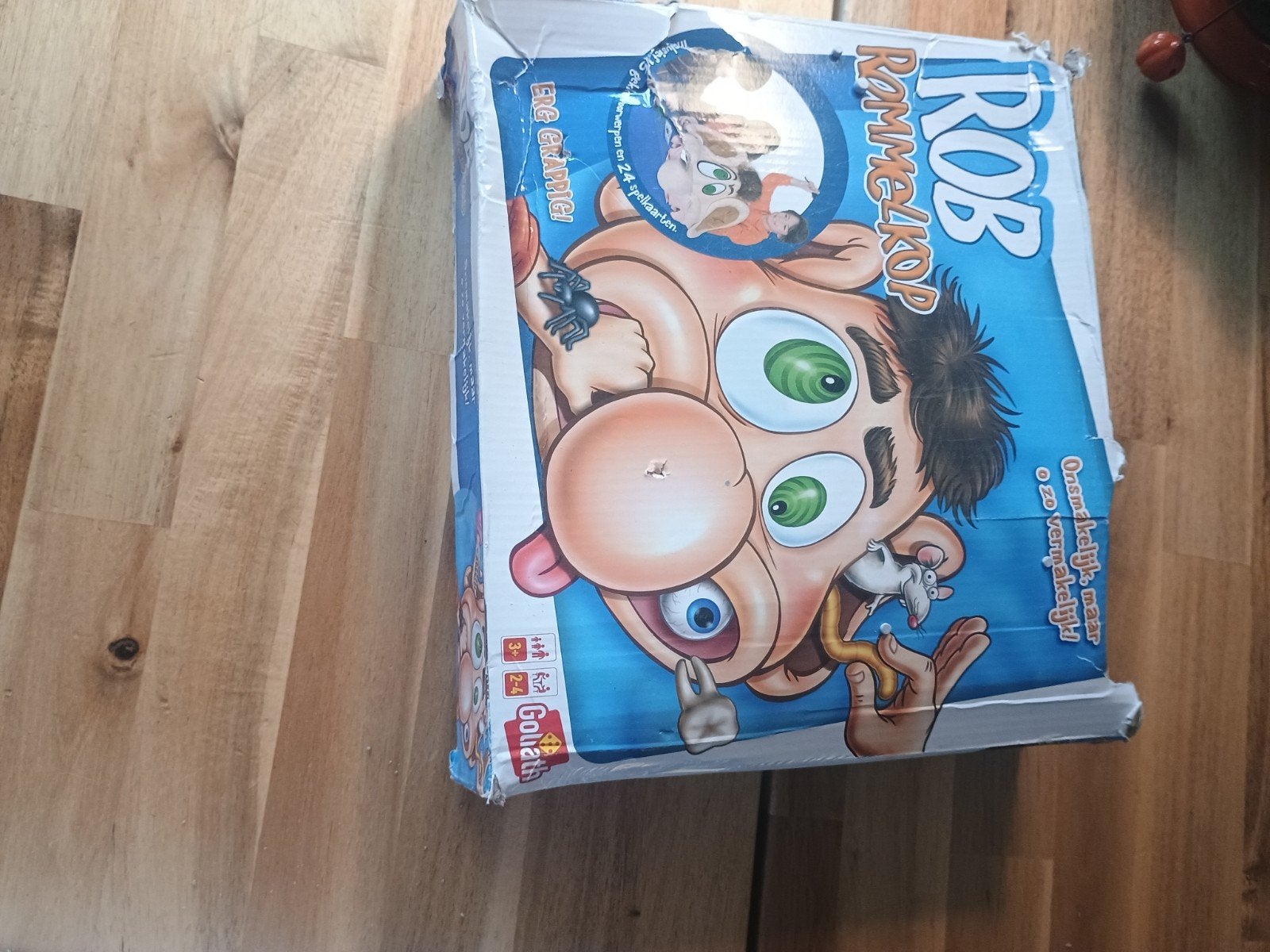 Rob Rommelpot spel - Compleet, doos beschadigd, Drie of vier spelers, Ophalen of Verzenden, Gebruikt, Goliath