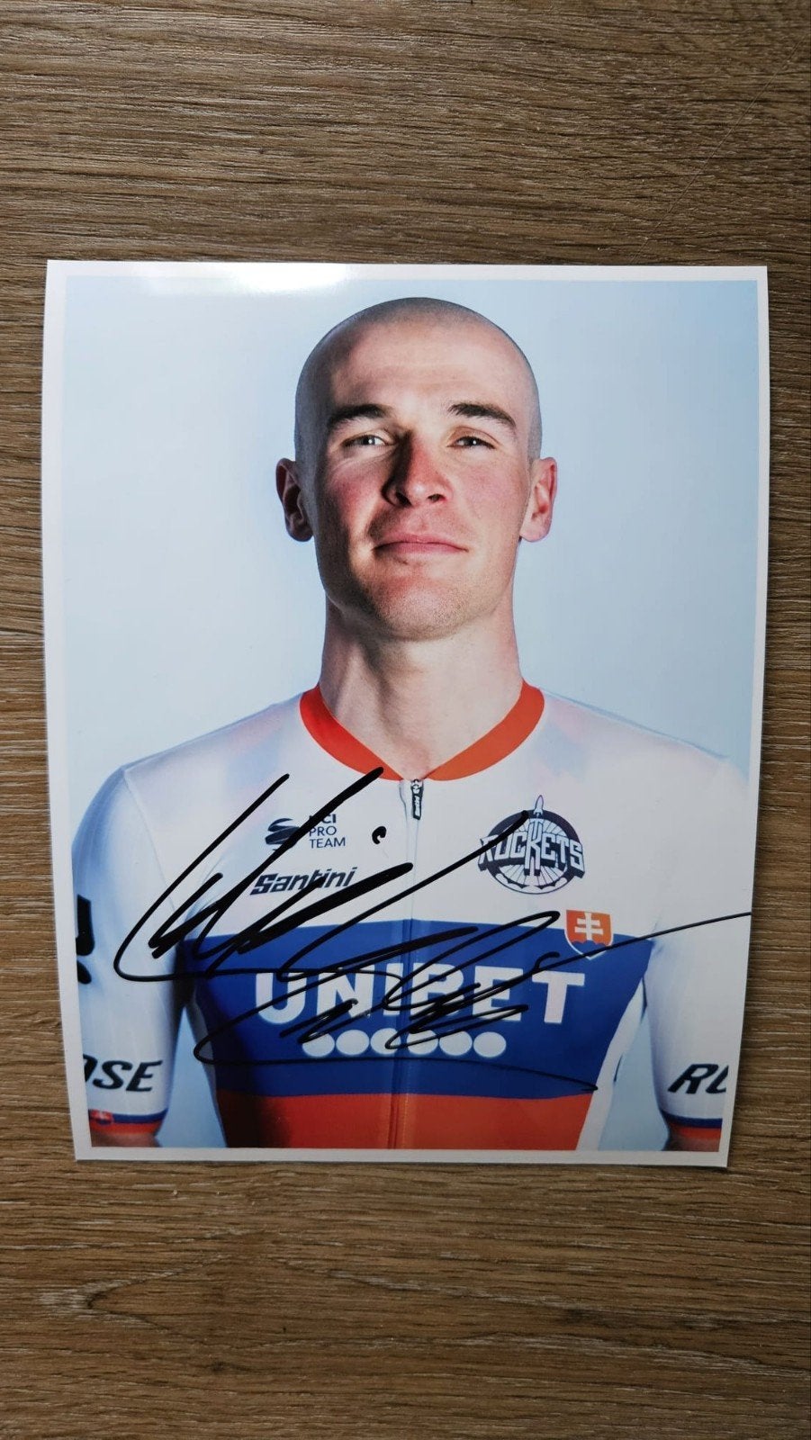 15x20cm foto originele handtekening Lukas Kubis Rockets, Verzamelen, Ophalen of Verzenden, Nieuw, Buitenlandse clubs, Spelerskaart