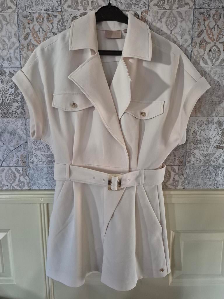 Jumpsuit Josh V maat S, Kleding | Dames, Jumpsuits, Beige, Ophalen of Verzenden, Zo goed als nieuw, Maat 36 (S)