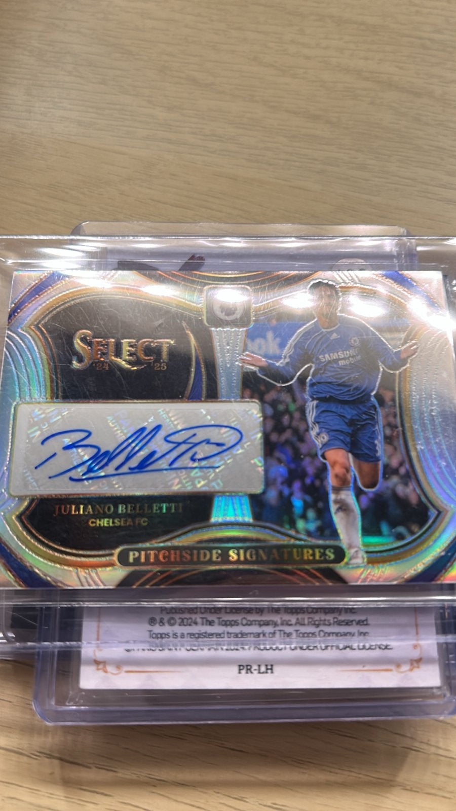 Juliano Belletti Handtekening - Chelsea FC legende, Ophalen of Verzenden, Zo goed als nieuw, Buitenlandse clubs, Spelerskaart