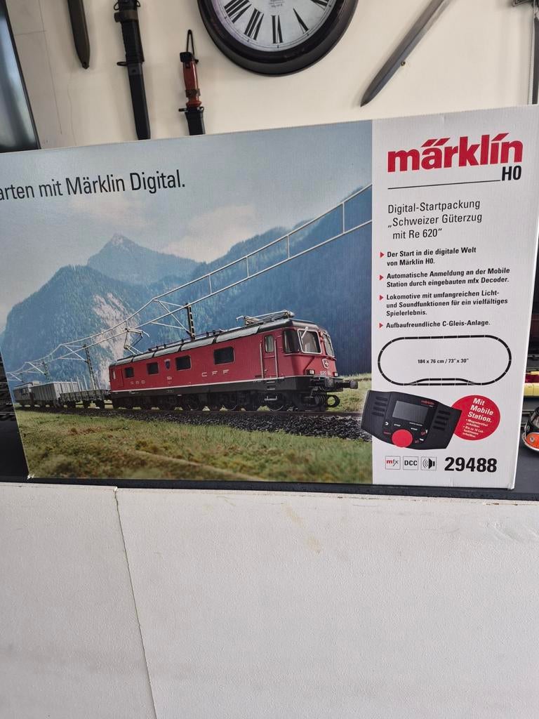 Complete Marklin MFX set., Hobby en Vrije tijd, Modeltreinen | H0, Ophalen, Wisselstroom, Treinset, Zo goed als nieuw