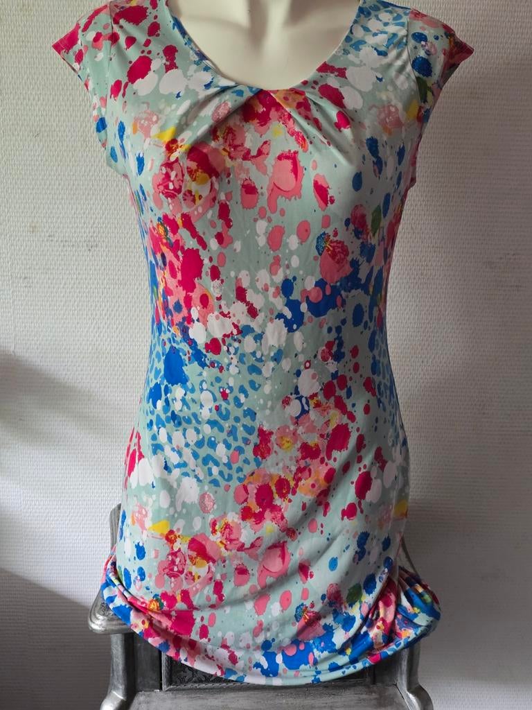 Wibra dames jurk maat M, Kleding | Dames, Jurken, Zo goed als nieuw, Maat 38/40 (M), Overige kleuren, Boven de knie, Ophalen of Verzenden