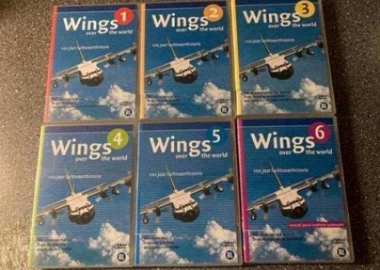 Wings over the World Collectie Deel 1 t/m 6, Cd's en Dvd's, Dvd's | Documentaire en Educatief, Alle leeftijden, Ophalen of Verzenden